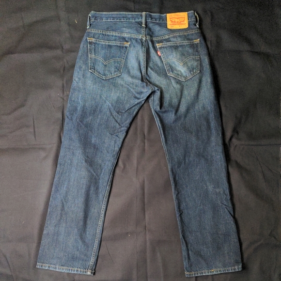 Levi's 569 Loose Straight Fit Men's Blue Jeans 30x32 - Picture 2 of 9
